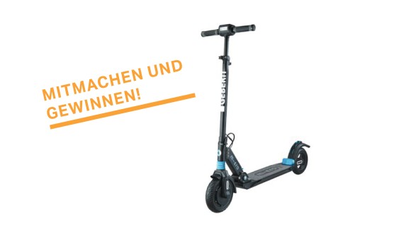 Geberit E-Scooter zu gewinnen.