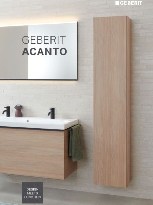 Geberit Badezimmerserie Acanto / Nr. 02002