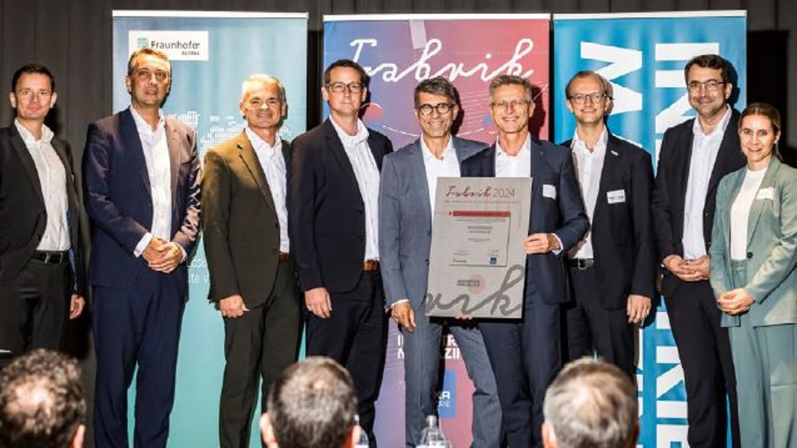 Geberit erhält Award Fabrik 2024 Geberit erhält Award Fabrik 2024