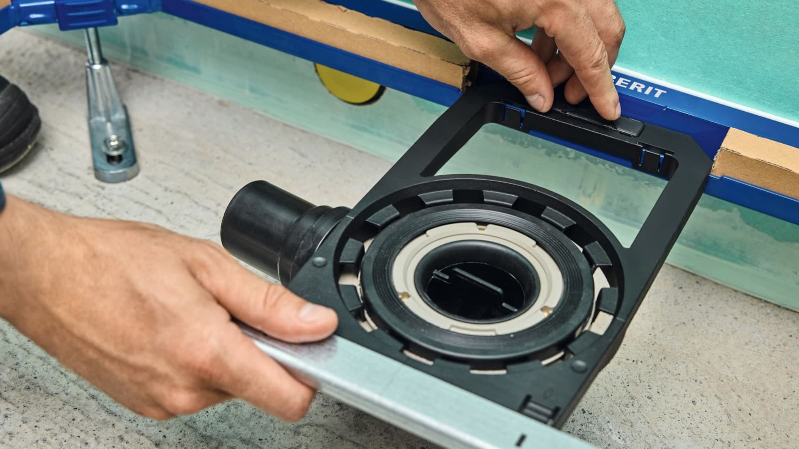 Fixe Siphonpositionierung Fixe Siphonpositionierung